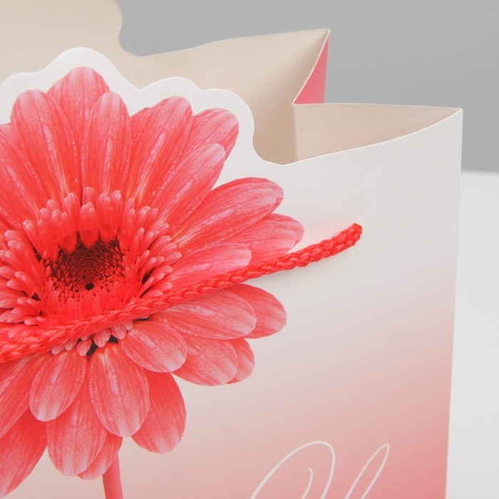 Пакет подарочный, упаковка, &laquo;Flower&raquo;, 25 х 26 х 10 см