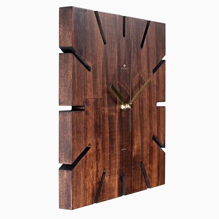 Часы настенные, интерьерные Часы настенные, интерьерные "Квадрат", бесшумные, 27 х 27 см