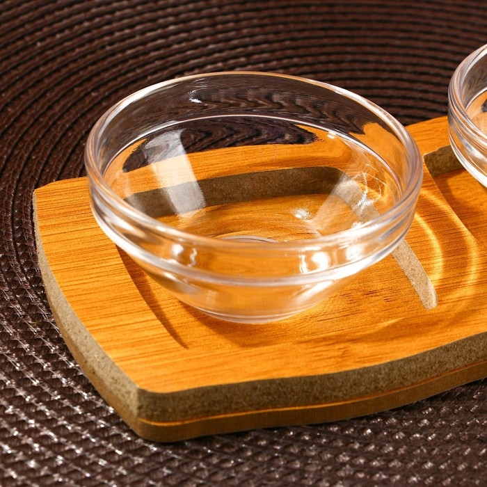 Соусники на подставке «Классика», 3 шт Соусники на подставке «Классика», 3 шт