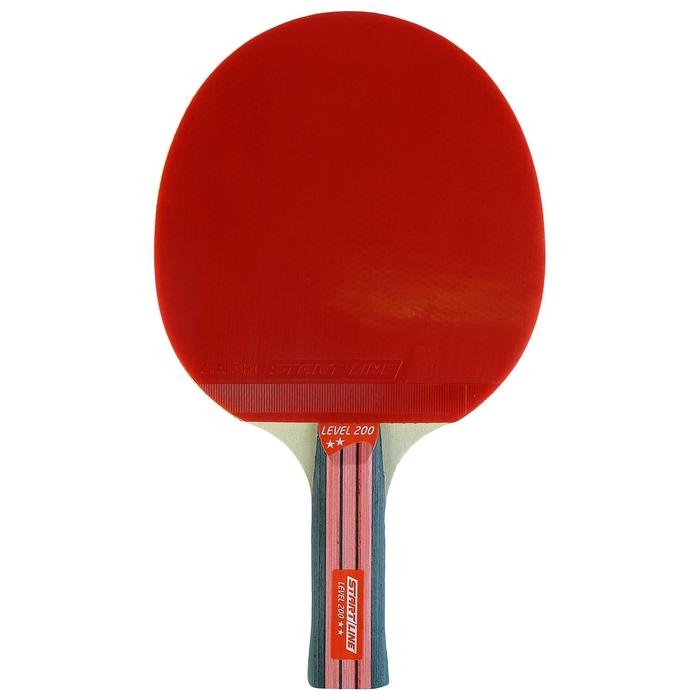 Ракетка для настольного тенниса Start line Level 200 с анатомической ручкой Ракетка для настольного тенниса Start line Level 200 с анатомической ручкой