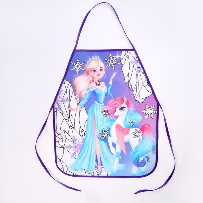 Фартук детский для творчества под роспись «Милая принцесса» Фартук детский для творчества под роспись «Милая принцесса»