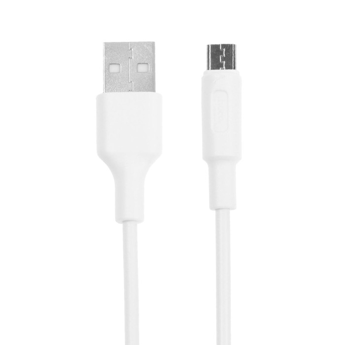 Кабель Hoco X25, microUSB - USB, 2 А, 1 м, PVC оплетка, белый Кабель Hoco X25, microUSB - USB, 2 А, 1 м, PVC оплетка, белый