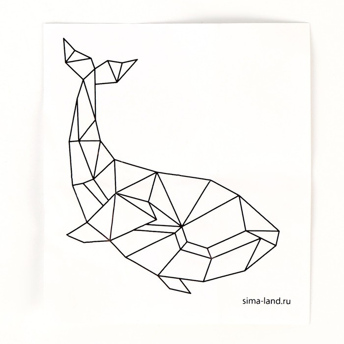 Набор для декора кружки полимерной глиной. Лепка на кружке «Полигональный кит» Набор для декора кружки полимерной глиной. Лепка на кружке «Полигональный кит»