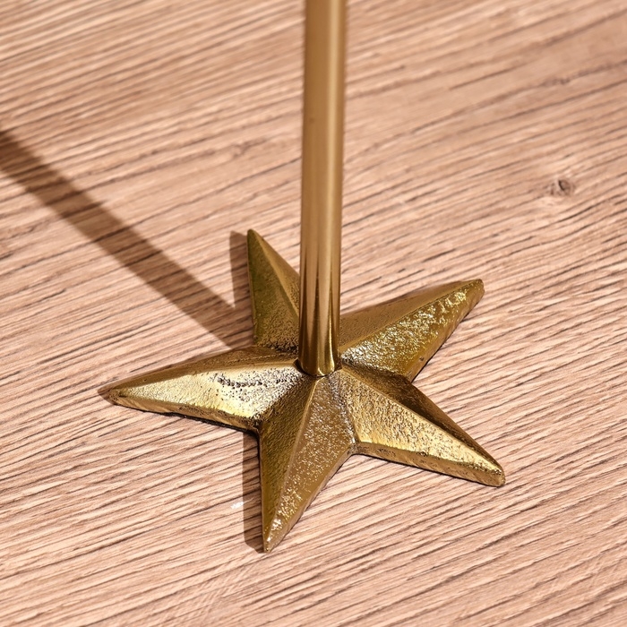 Подсвечник  Подсвечник "Звёздочка" 20 см, алюминий