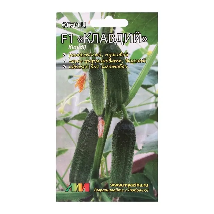 Семена Огурец Семена Огурец "Клавдий F1", 8 шт