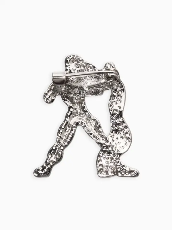 Брошь &laquo;Знаки зодиака&raquo;, ассорти, гороскоп, белая в серебре