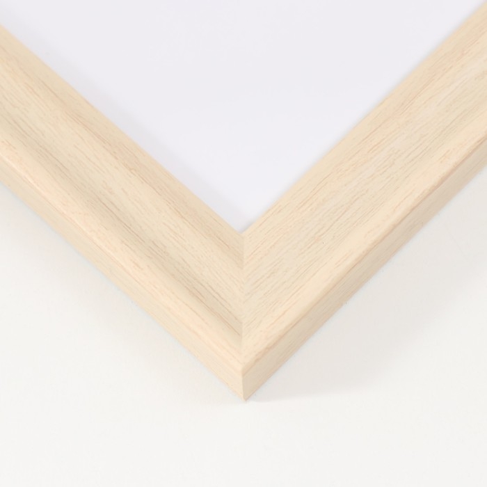 Фоторамка пластик Фоторамка пластик "МИРАМ" 20х30 см бежевый (пластиковый экран)