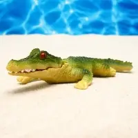 Декор для аквариума &laquo;Крокодил&raquo;, 20&times;7.5&times;3 см, с распылителем