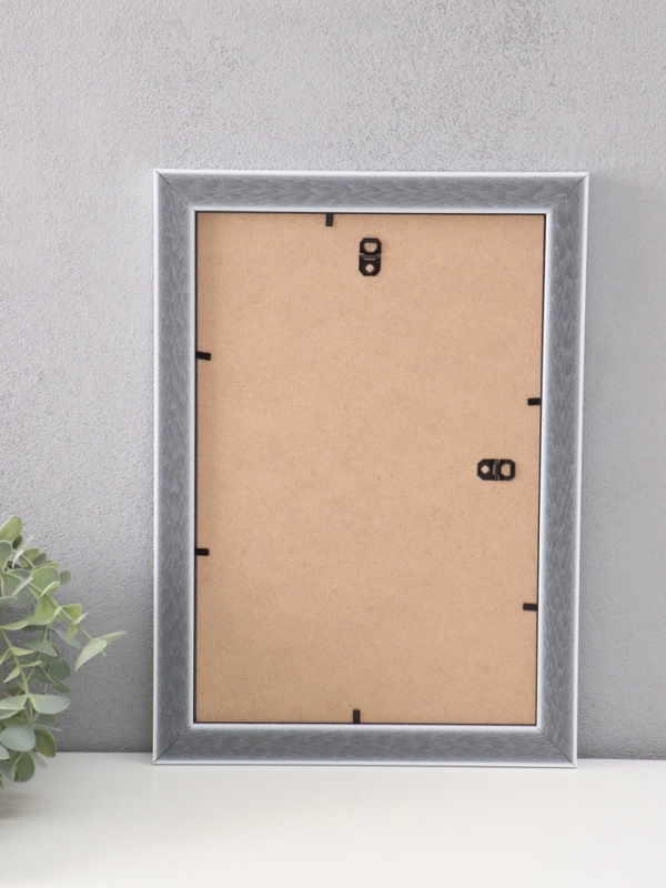 Фоторамка пластик "МИРАМ" 20х30 см, белый, волнистый