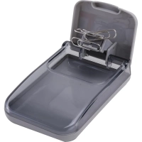 Скрепочница магнитная Deli Е988 со скрепками в комплекте, цвет ассорти