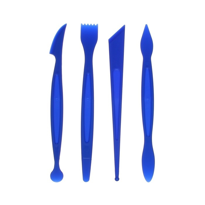 Набор стеков для лепки  Набор стеков для лепки "Луч" Классика цвета, 4 штуки