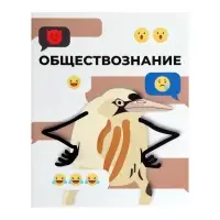 Тетради предметные 36 листов &laquo;Животные мемы&raquo;, 12 предметов, серые листы