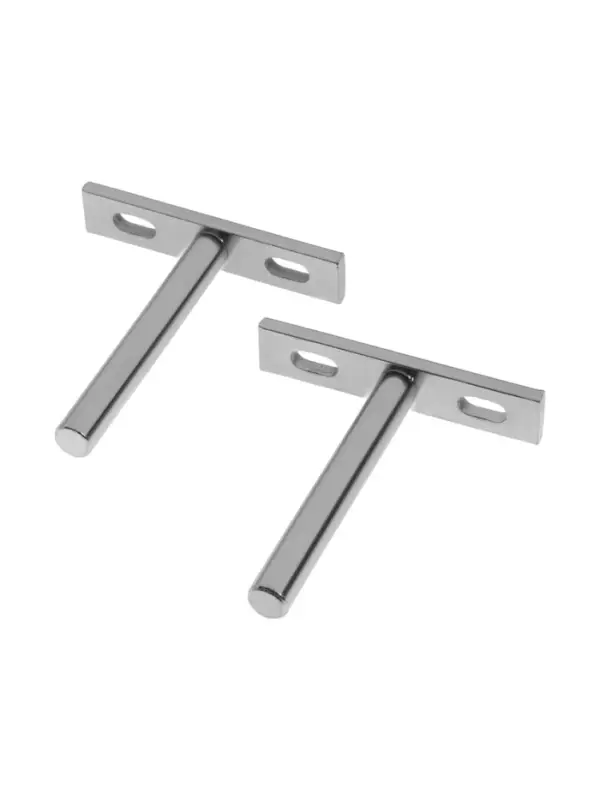 Полкодержатель CAPPIO PS002, скрытого монтажа, 67&times;70 мм, набор 2 шт.