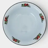 Таз для бани эмализированный, 12 л, d=45 см