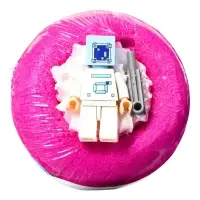 Бомбочка для ванн CUBEHERO розовая, 210 г МИКС