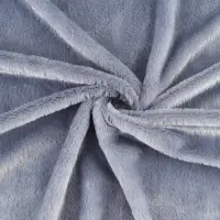 Лоскут для рукоделия, мех искусственный, 165&times;100 см, серый