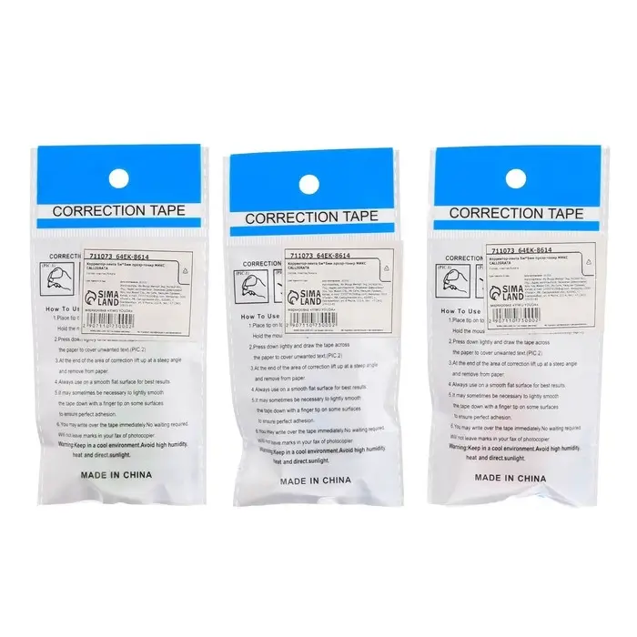 Корректор-лента, 5 м х 5 мм, корпус МИКС Корректор-лента, 5 м х 5 мм, корпус МИКС