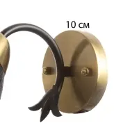 Бра &laquo;Дассе&raquo; 1хЕ27 40 Вт черно-бронзовый 24&times;13&times;14 см