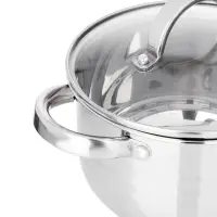 VETTA Фултон Кастрюля 18х10,5см, 2,1л, со стекл. крышкой, индукция