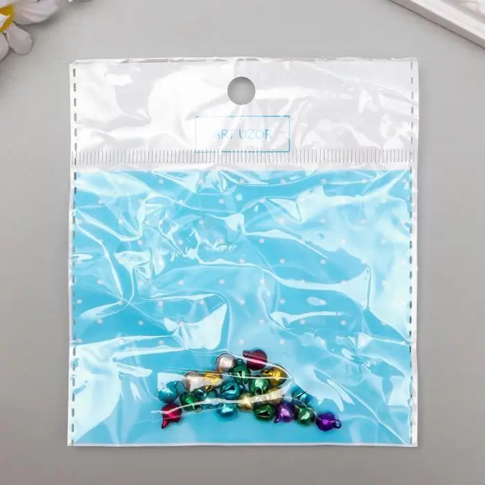 Набор декора для творчества Набор декора для творчества "Колокольчики цветные" d=0,6 см набор 20 шт