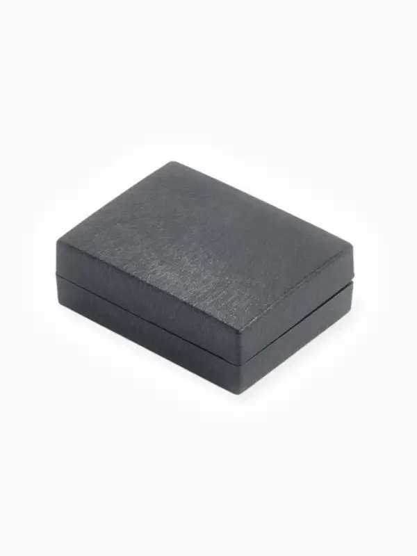 Набор мужской медный &laquo;Запонки + Зажим для галстука&raquo;, круг с гравировкой, чёрно-белый в серебре