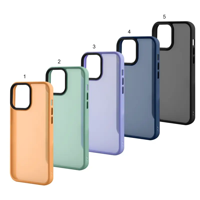 Чехол iPh 13 Pro Max Matte TPU+PC Чехол iPh 13 Pro Max Matte TPU+PC