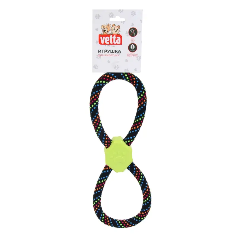 VETTA Игрушка для домашних животных, ПЭ, хлопок, ТПР, 30 см