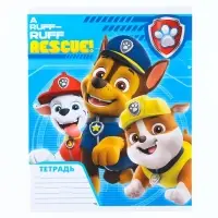 Тетрадь в линейку 18 листов, 4 вида МИКС, обложка мелованная бумага, «Щенячий патруль» Тетрадь в линейку 18 листов, 4 вида МИКС, обложка мелованная бумага, «Щенячий патруль»