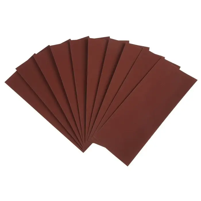 Шкурка шлифовальная в листах ТУНДРА, на бумажной основе водост., 115&times;280, Р800, 10 шт.