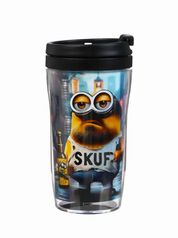 Термостакан детский со вставкой «Миньон скуф», 250 мл Термостакан детский со вставкой «Миньон скуф», 250 мл