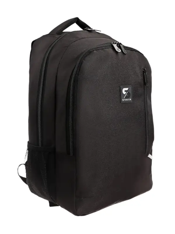 Рюкзак молодежный, школьный, 47×32×17 см, эргономичная спинка, Stavia «Молодёжный», чёрный Рюкзак молодежный, школьный, 47×32×17 см, эргономичная спинка, Stavia «Молодёжный», чёрный