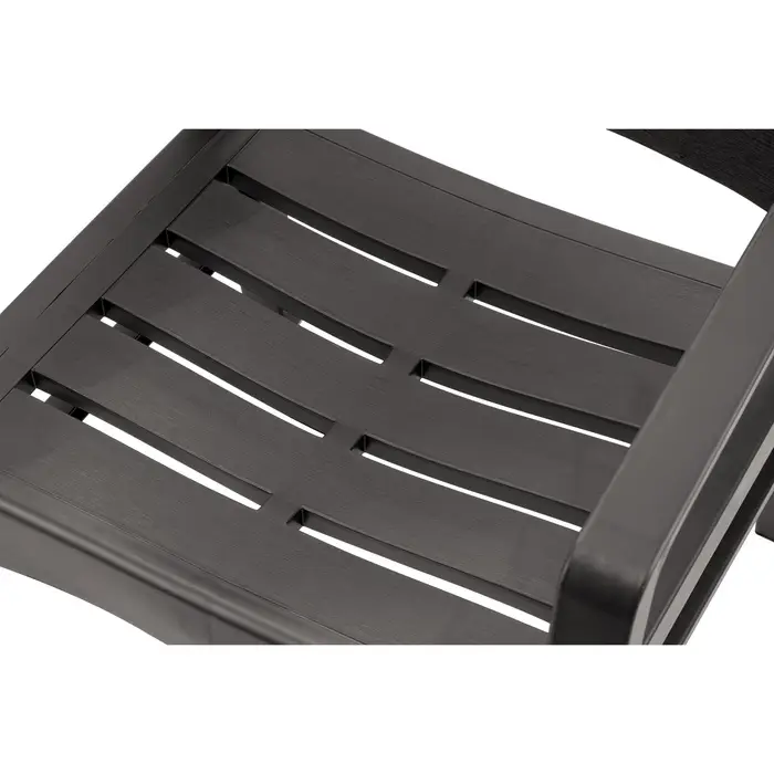 Кресло садовое &laquo;Рейки&raquo;, пластик, 58&times;62.5&times;75 см, мокко