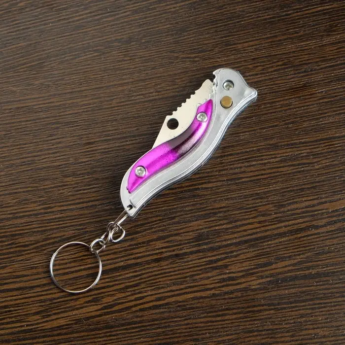 Нож перочинный складной Нож перочинный складной "Тигровый-2" 10,7см, клинок 45мм/1,2мм, микс