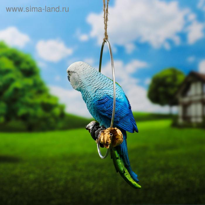 Подвесной декор  Подвесной декор "Пара попугаев" 18,5х6,5х22см