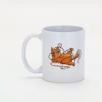 Кружка чайная новогодняя «Жду подарочки», 320 мл Кружка чайная новогодняя «Жду подарочки», 320 мл