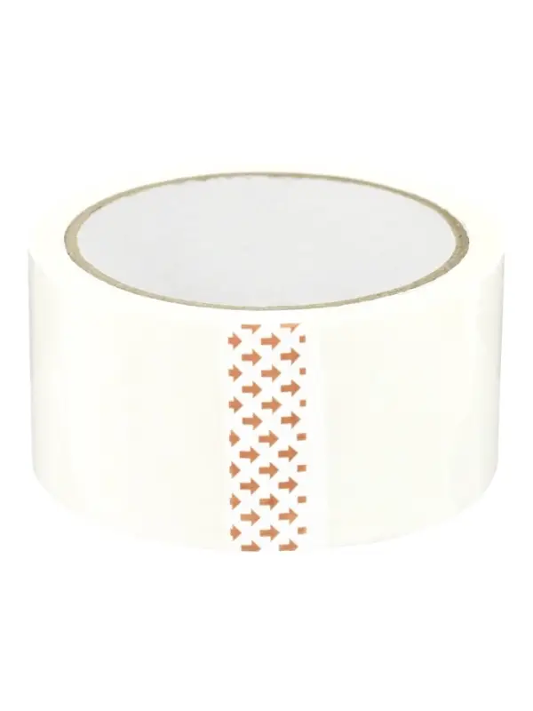 Скотч упаковочный 48 мм 40 м 40 мкм, белый