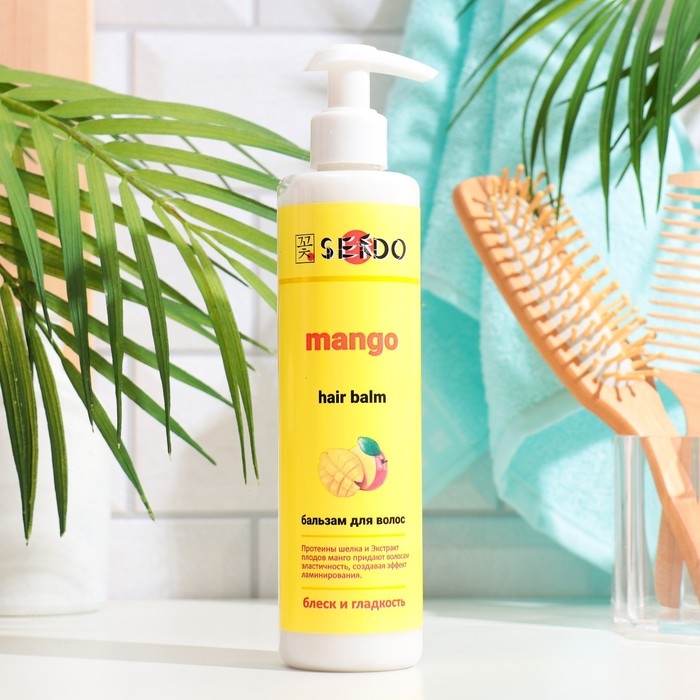 Бальзам для волос Sendo  Бальзам для волос Sendo "Манго", 300 мл