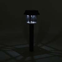 Садовый светильник на солнечной батарее «Фонарик», 7 × 32 ×7 см, 1 LED, свечение белое