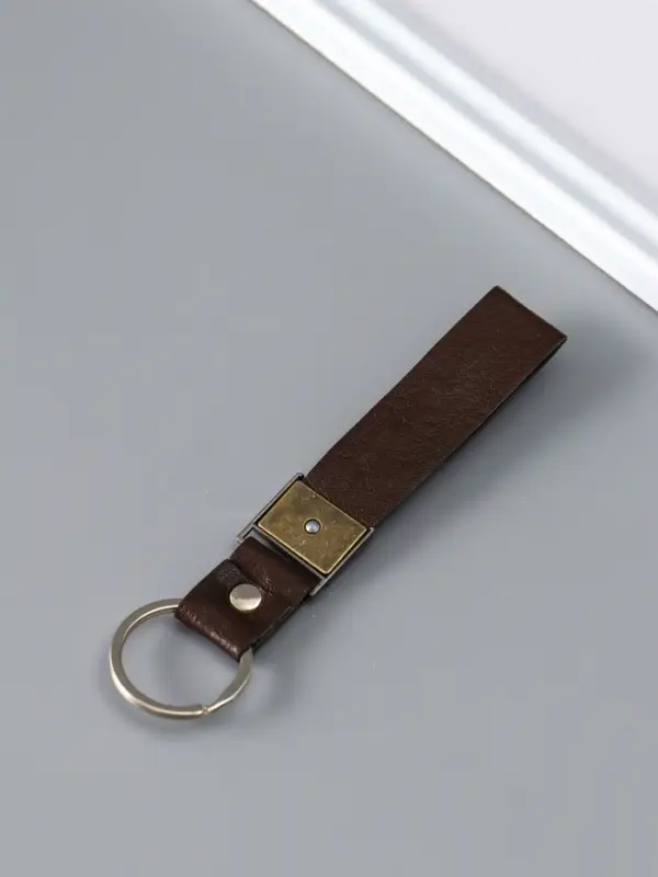 Брелок кожзам  Брелок кожзам "Ремешок со скорпионом" 2,2х10 см