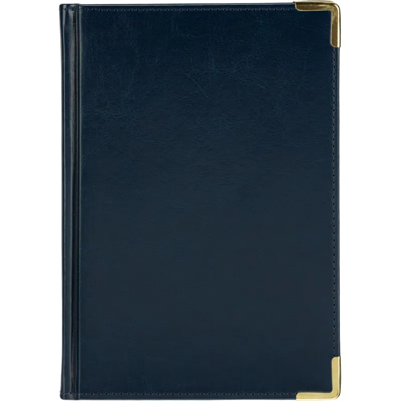 Ежедневник недатированный А5+, 145х205,Sidney Nebraska,син,з.уг 3-128/14