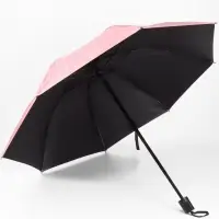 Зонт механический &laquo;Крупная клетка&raquo;, эпонж, 4 сложения, 8 спиц, R=48/55 см, d=96 см, МИКС