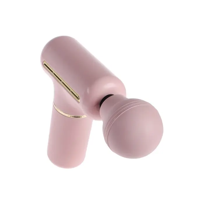 Массажёр для тела LEM-54, перкуссионный, 4 режима, 1200 мА/ч, розовый