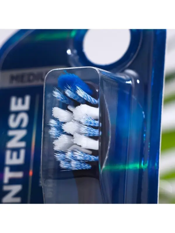 Зубная щётка Evermex Intense, средней жёсткости, микс, 1 шт.