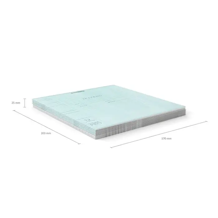 Тетрадь 12 листов в клетку, ErichKrause «Классика» CoverPrо Pastel, в клетку, пластиковая обложка, мятная