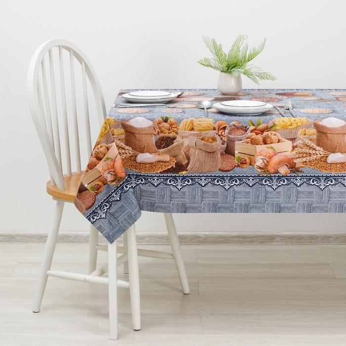 Клеёнка на стол на тканевой основе «Урожай», ширина 137 см, рулон 20 м, толщина 0,22 мм Клеёнка на стол на тканевой основе «Урожай», ширина 137 см, рулон 20 м, толщина 0,22 мм