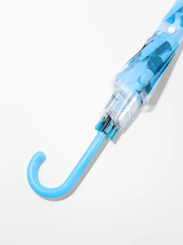 Зонт - трость полуавтоматический &laquo;Листопад&raquo;, 8 спиц, R=45/55 см, d=90 см, МИКС