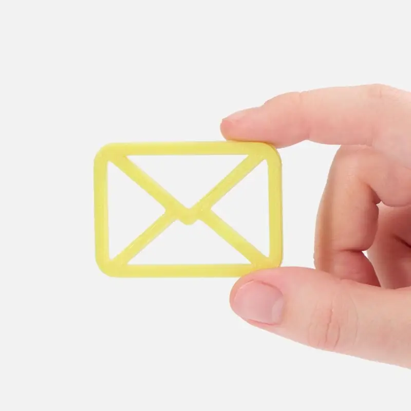 Подвеска Office, 3D-печать на заказ, конверт Подвеска Office, 3D-печать на заказ, конверт