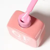 Гель лак для ногтей, однотонный, трехфазный, 10 мл, LED/UV, розовый (144)