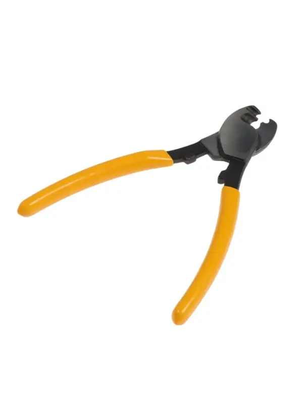 Кабелерез ТУНДРА, сталь 55, для цветных металлов до 3 мм, обрезиненные рукоятки, 150 мм