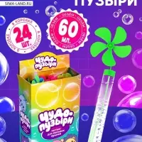 Мыльные пузыри Funny toys &laquo;Ветерок&raquo;, 60 мл, МИКС
